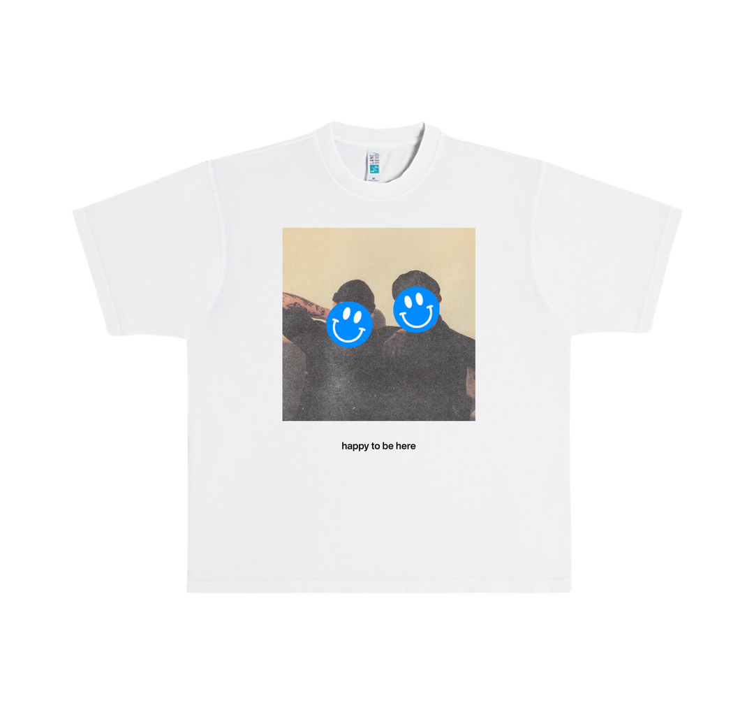 Happy To Be Here Smiley Tee